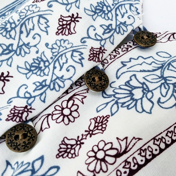 NEW! O'Neill Kansas Boho Open Back Floral Maxi - Picture 7 of 8